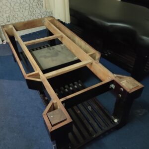 Thanh lý giường massage chân gỗ có học tủ siêu tốt