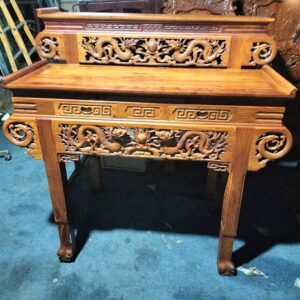 Bàn thờ gỗ 2 tầng thanh lý 90% giá rẻ = 1/2 mới