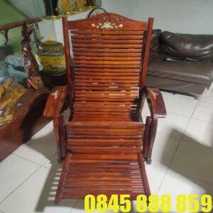Ghế gỗ nằm thư giãn giá rẻ chất lượng như mới
