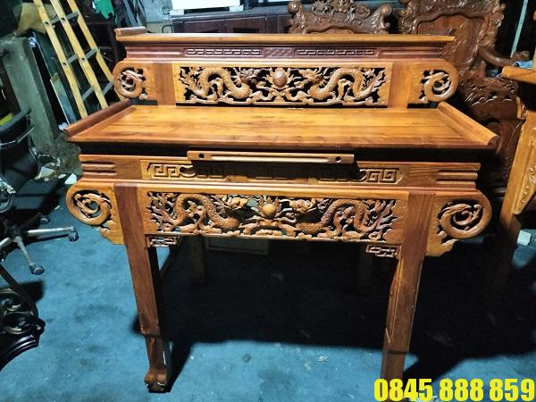 Bàn thờ gỗ 2 tầng thanh lý giá rẻ 1 Bàn thờ gỗ 2 tầng thanh lý giá rẻ