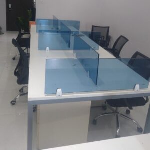 Thanh lý bàn văn phòng có vách ngăn 3 Bàn văn phòng có vách ngăn cũ giá rẻ