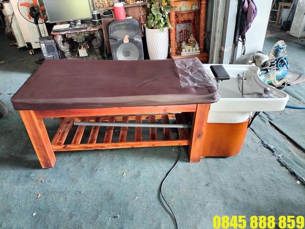 Giường gội đầu dưỡng sinh thanh lý, +10 mẫu từ 500k 3 Thanh lý giường gội đầu TPHCM