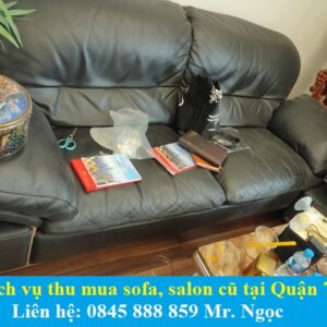 Thu mua sofa cũ quận 7 giá cao uy tín