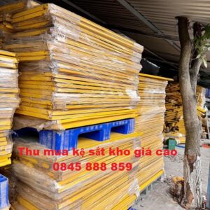 Thanh lý thu mua kệ sắt cũ TPHCM 8 Chuyên thu mua kệ sắt kho giá cao tại TPHCM