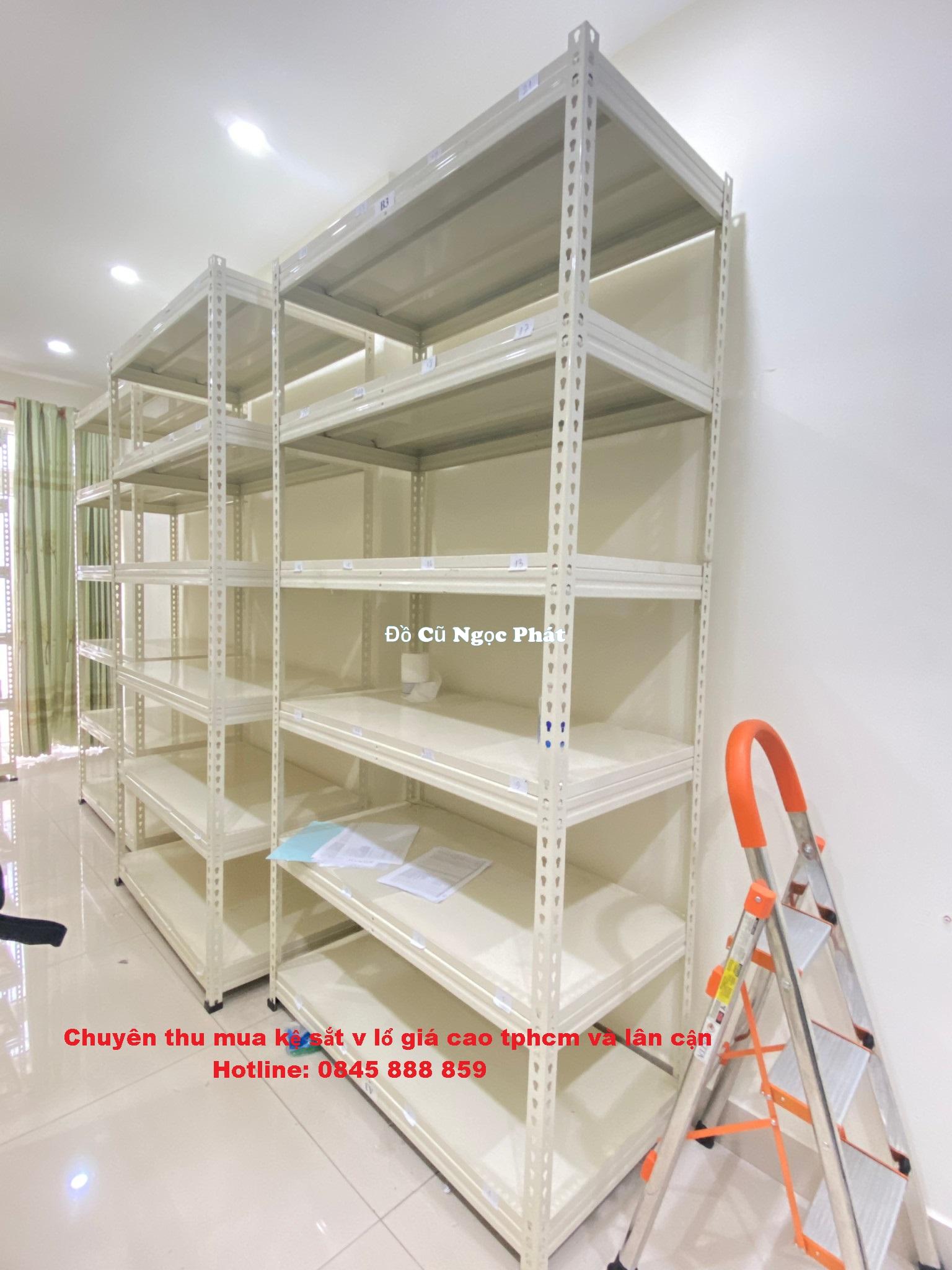 Thanh lý thu mua kệ sắt cũ TPHCM 6 Chuyên thu mua kệ sắt v lỗ giá cao