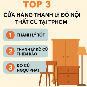 Top 3 Cửa Hàng Chuyên Thu Mua Đồ Cũ Giá Cao TPHCM