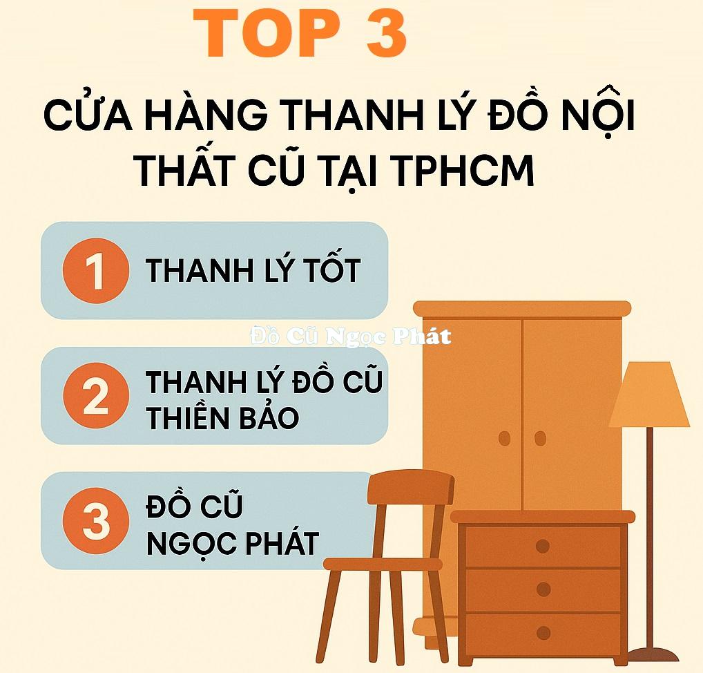 Top 3 Cửa Hàng Thu Mua Đồ Cũ Giá Cao TPHCM